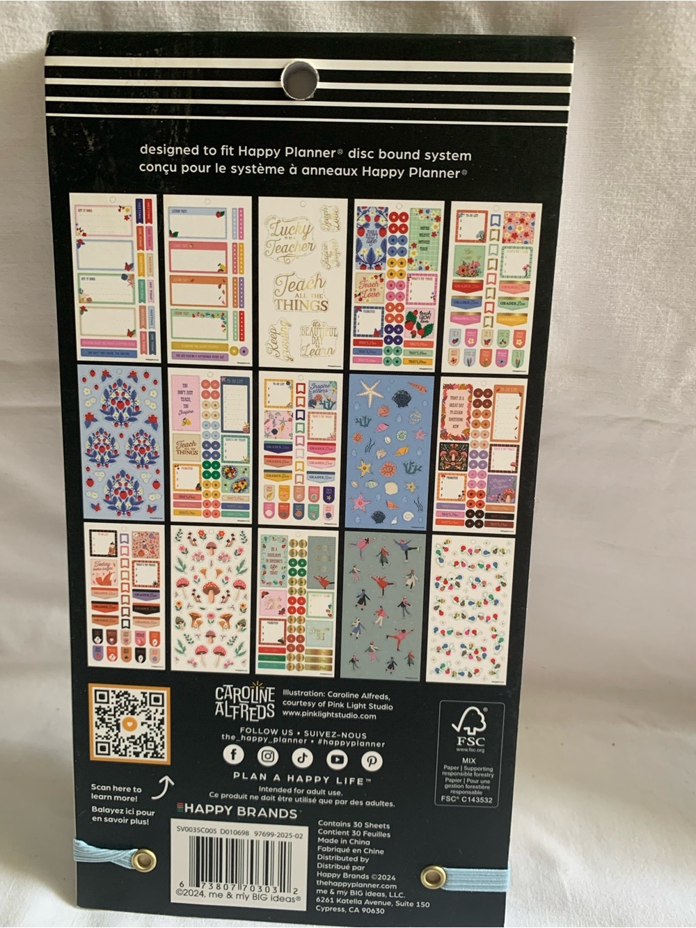 New Happy Planner Set of 2 Sticker Sheets - Picture 5 of 10